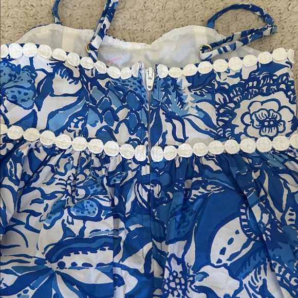 Lilly Pulitzer Blue and White Dress - Picture 5 of 5